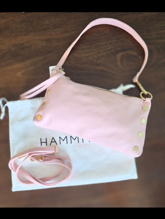Hammitt Handbags - NWT $295 Hammitt KYLE Leather Crossbody Shoulder Bag Purse FLAMINGO Pink Small